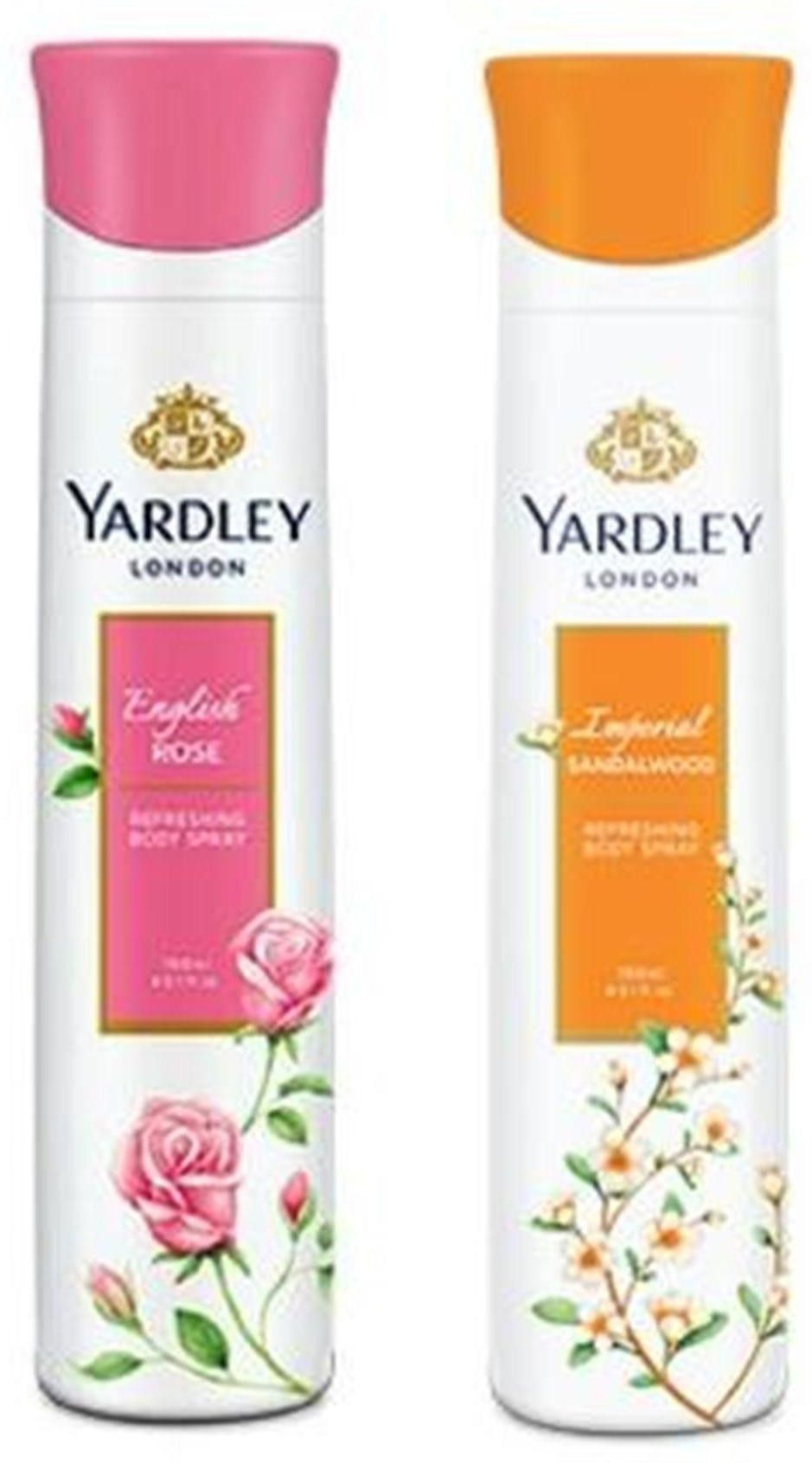English Rose and Sandalwood Combo Pack 2 Deodorant Spray-For Women-image-19