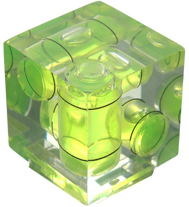 Geek Lab Triple Axis Bubble Level Gradienter Hot Shoe Mount Camera Leveler image 1