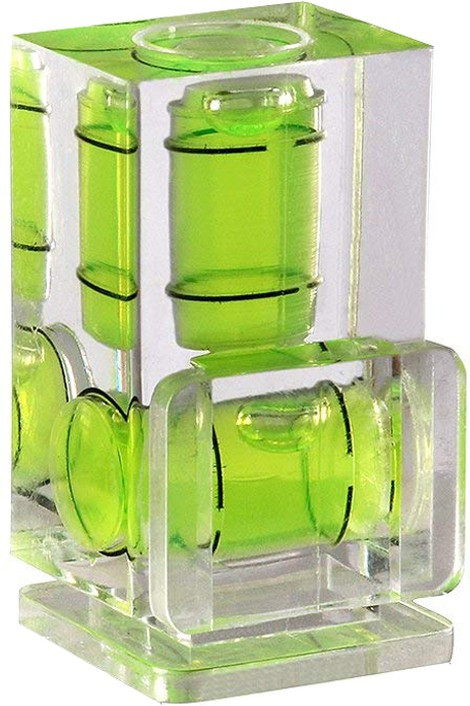 Geek Lab Double Axis Bubble Level Gradienter Hot Shoe Mount Camera Leveler image 1