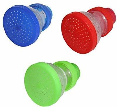 Plastic Kitchen and Bathroom Tap Shower Sprinkler Shower Head Water Fountain Washing Filter Faucet, Set of 3 Tap Mount Water Filter-image-18