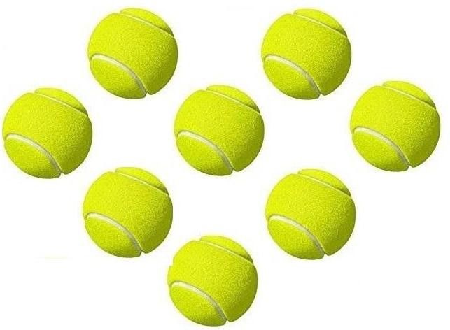 CRICKET YELLOW TENNIS BALL WOOLEAN (PACK OF 8) Tennis Ball-image-19