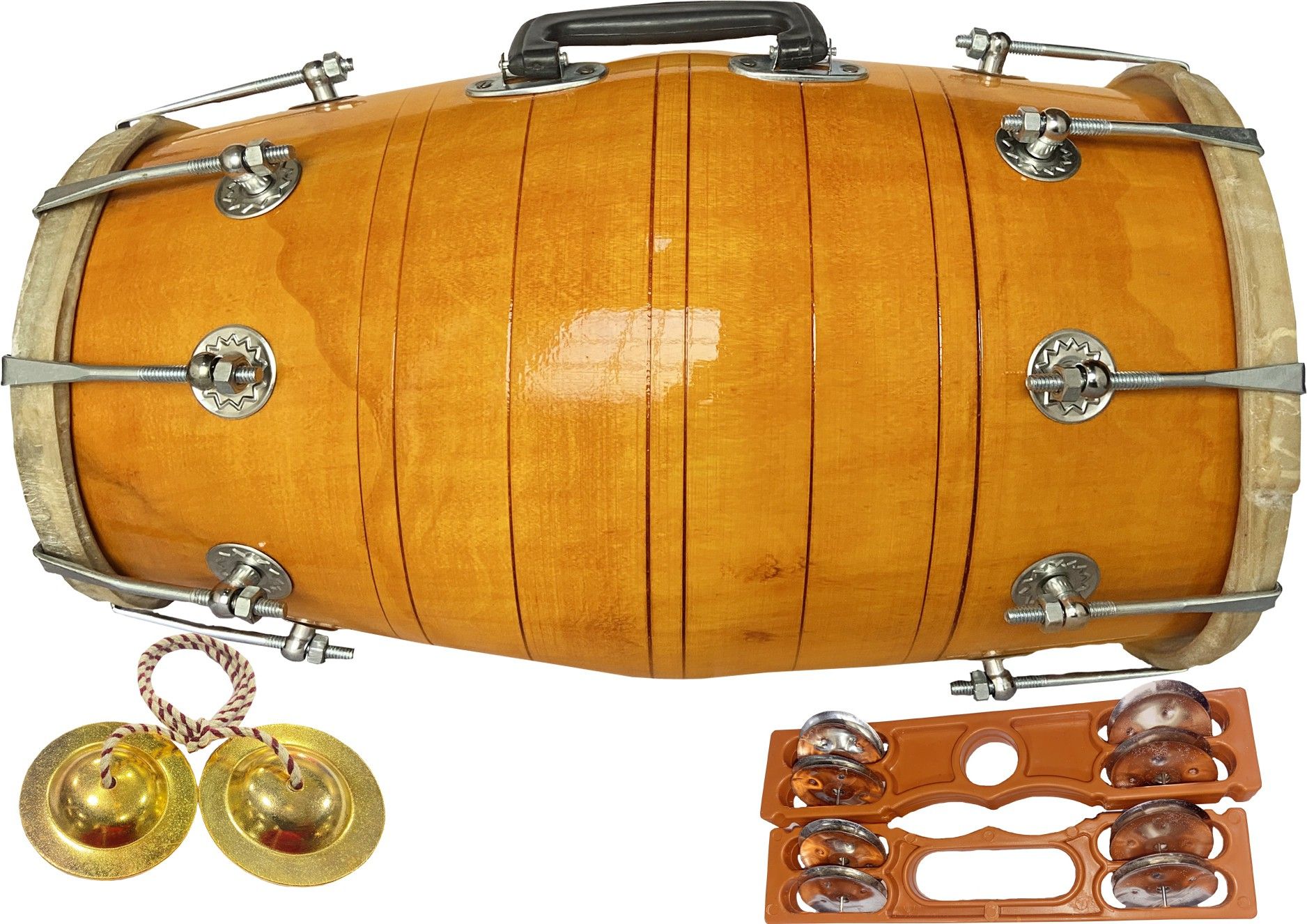 ram musical GT-YP-181 Nut & Bolts Dholak-picture-15