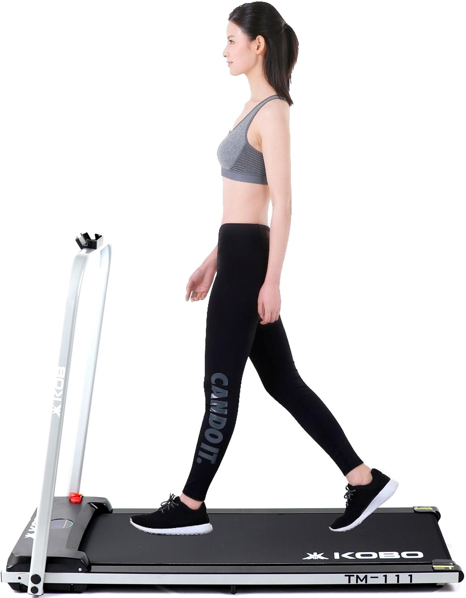Fitness TM-111 (1.0 HP) Ultra-Compact (100% Installed) Easy Control by Remote Treadmill