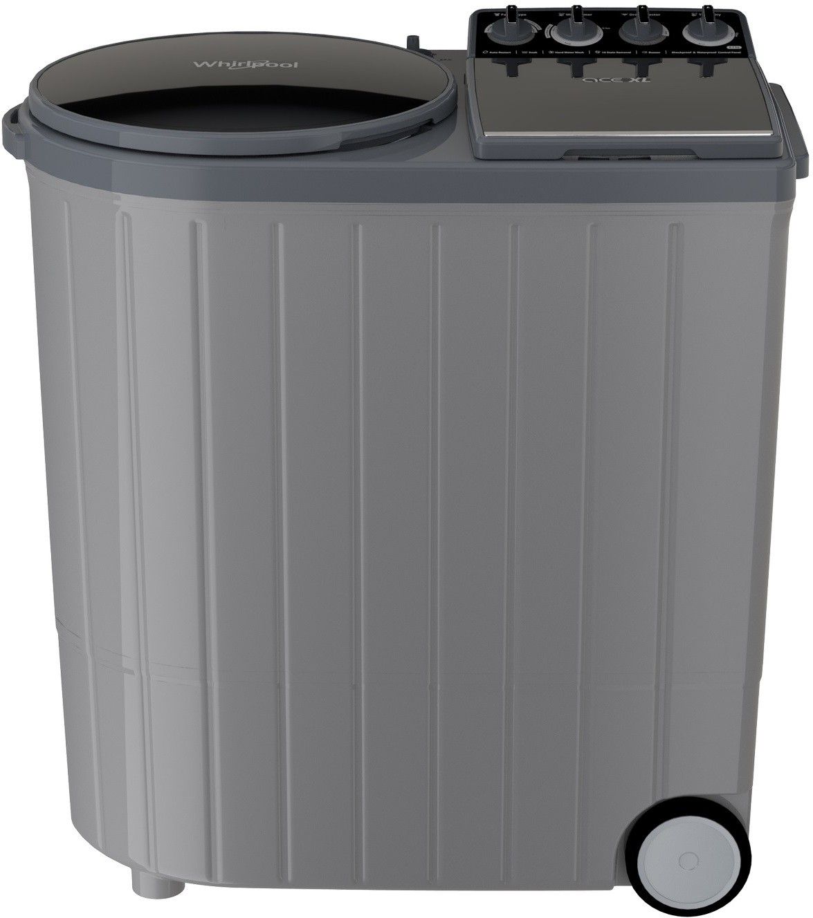 whirlpool 8.5 kg 5 Star Semi Automatic Top Load Black, Grey-picture-25
