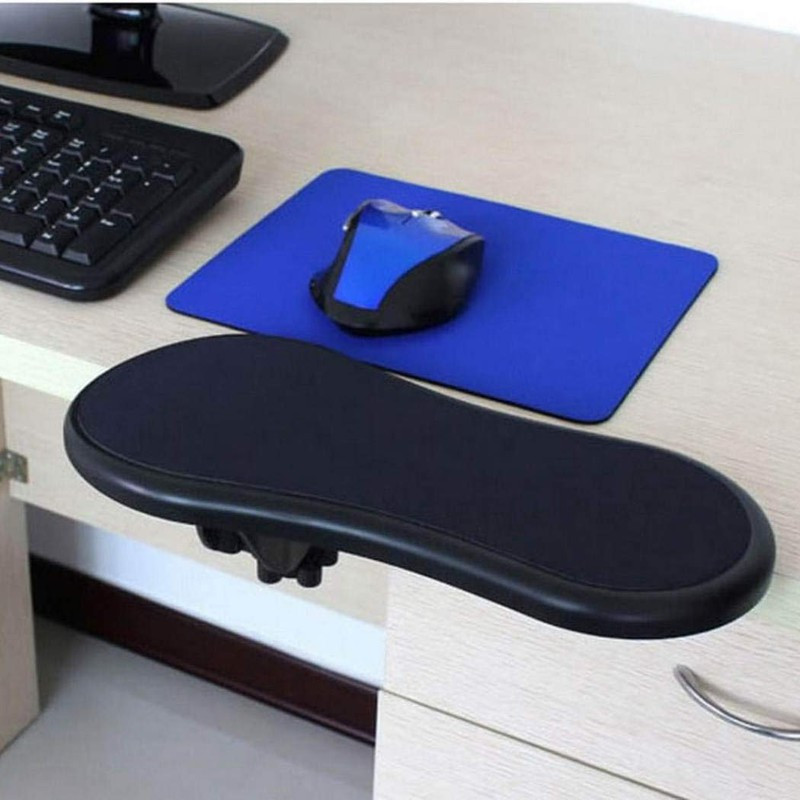 Nispruhay Hand Shoulder Protect Armrest Pad Desk Attachable Computer Table Arm Support Mouse Pads Arm Wrist Rests Plastic Arm rest Wrist Rest image 1