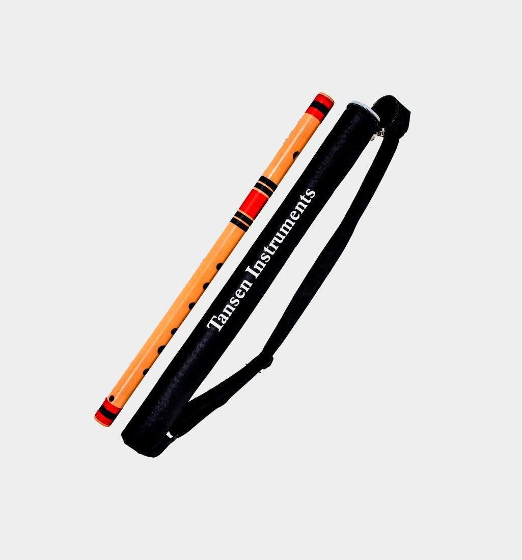 C Sharp Medium Professional Flute, 18.5 inches with Free Carry Bag Bamboo Flute-image-28