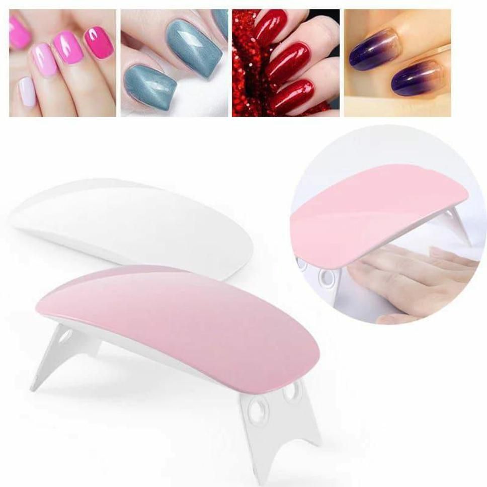 Automatic Hand Sensor nail Art Tools 6W UV LED Lamp Nail Dryer Machine Nail Polish Dryer