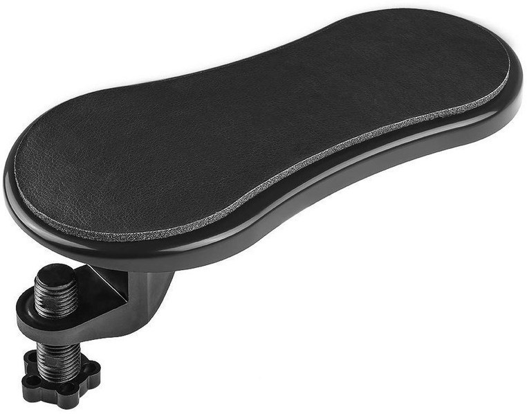 Nispruhay Hand Shoulder Protect Armrest Pad Desk Attachable Computer Table Arm Support Mouse Pads Arm Wrist Rests Plastic Arm rest Wrist Rest image 1