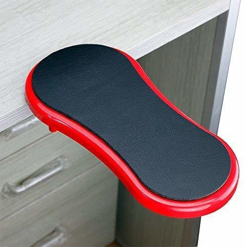 Nispruhay Hand Shoulder Protect Armrest Pad Desk Attachable Computer Table Arm Support Mouse Pads Arm Wrist Rests Plastic Arm rest Wrist Rest image 1
