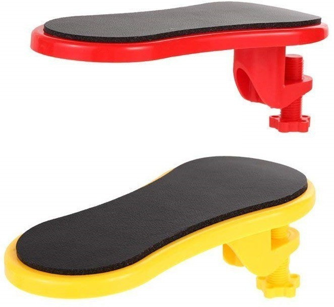 Nispruhay Hand Shoulder Protect Armrest Pad Desk Attachable Computer Table Arm Support Mouse Pads Arm Wrist Rests Plastic Arm rest Wrist Rest image 1