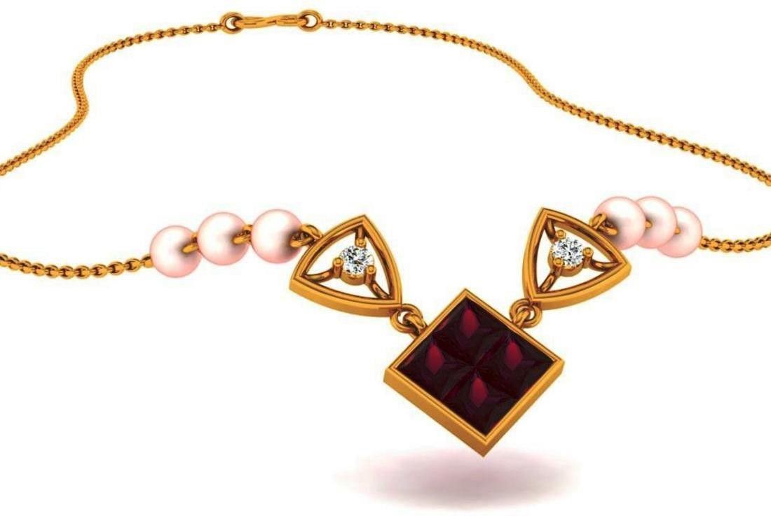 PC Chandra Jewellers ONLINE EXCLUSIVE 18kt Yellow Gold Pendant-picture-12