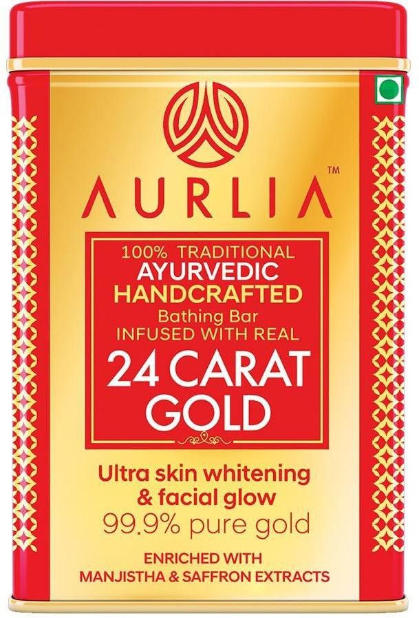 aurlia 24 CARAT GOLD AYURVEDIC HANDCRAFTED BATHING BAR-picture-16