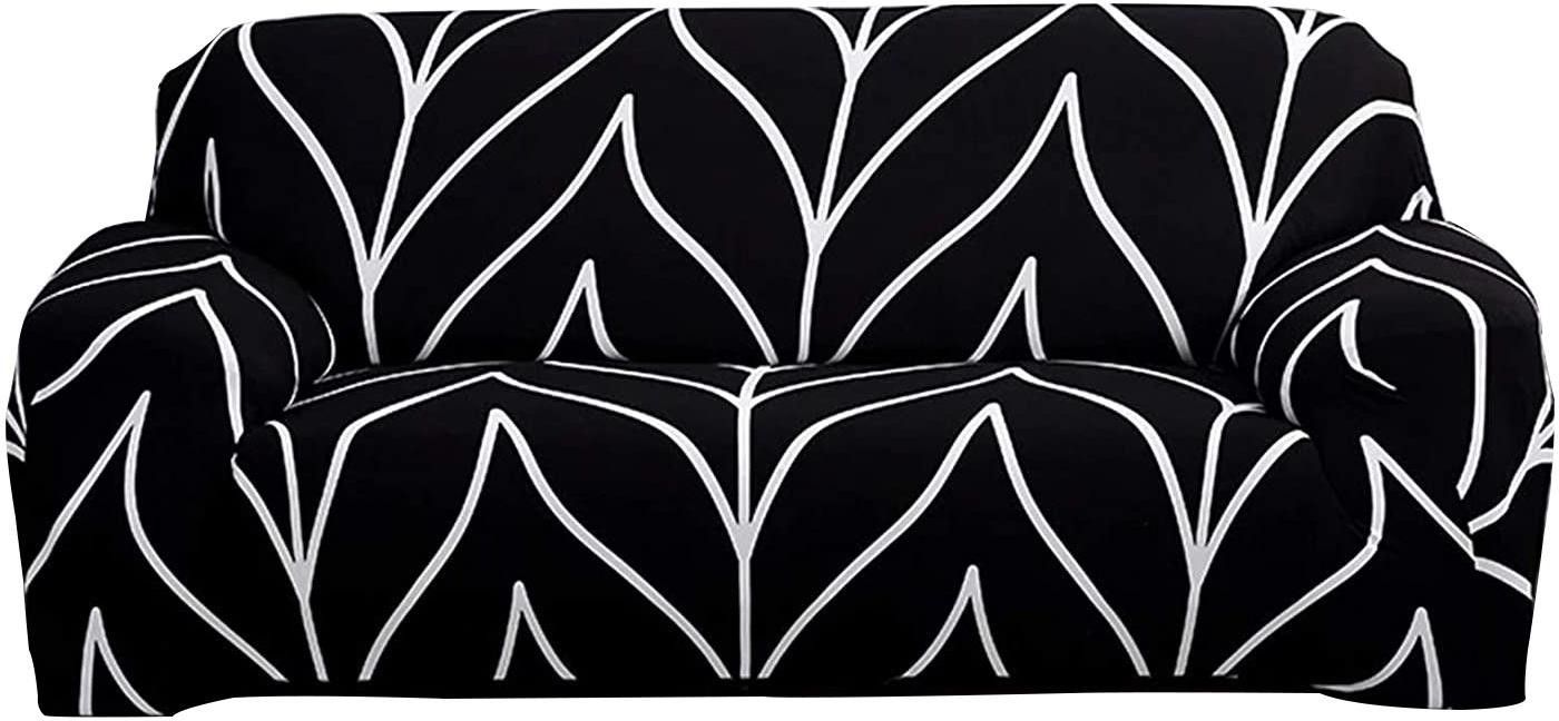 house of quirk DOUBLESOFA_COVER_BLA_ONYX Sofa Fabric-picture-32
