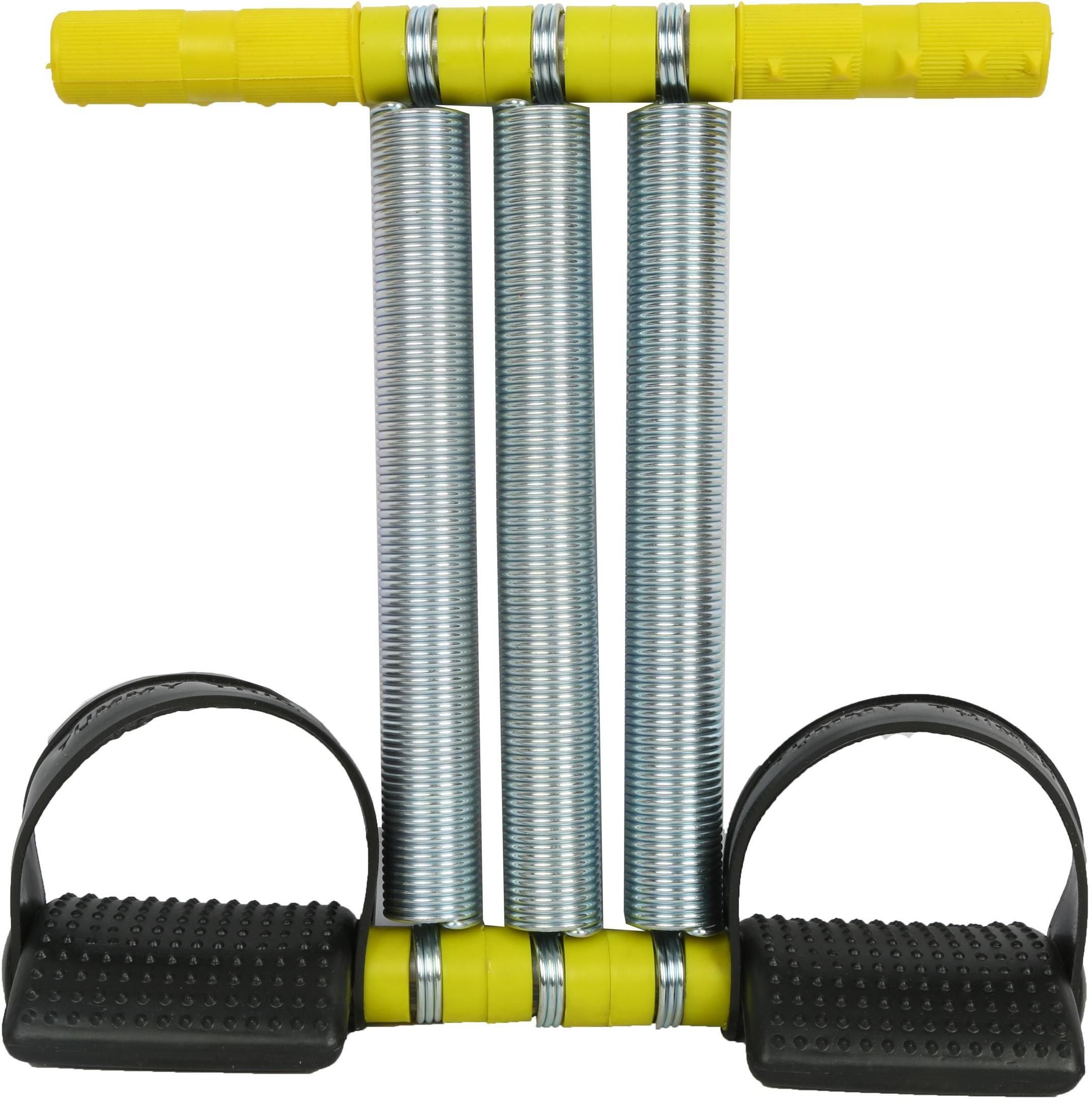 hackerx Tummy Trimmer Triple Spring Ab Exerciser Multipurpose Fitness Equipment-Unisex Ab Exerciser-picture-12
