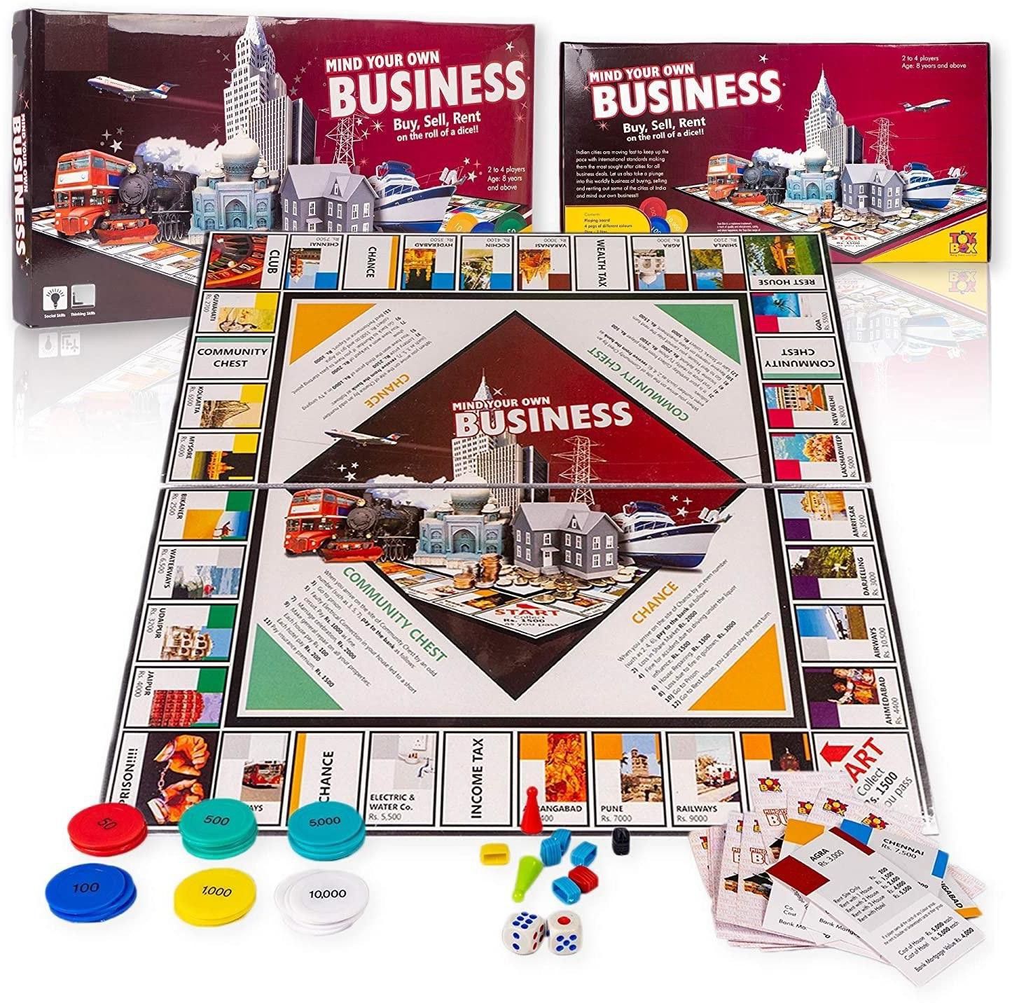 arniyavala Mind Your Own Business game Party & Fun Board Game-picture-17
