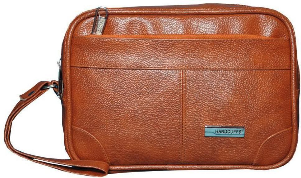 handcuffs Women Brown Cosmetic Bag-picture-47
