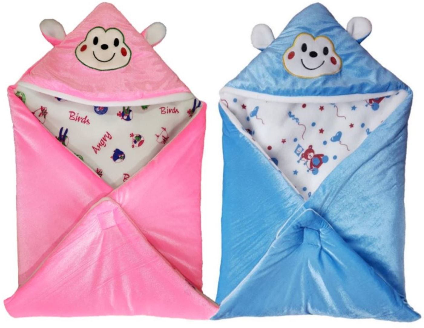 HOODED AND PRINTED FOAM FILLED , WELCROW STITCHED COMFORT AND SAFETY Sleeping Bag