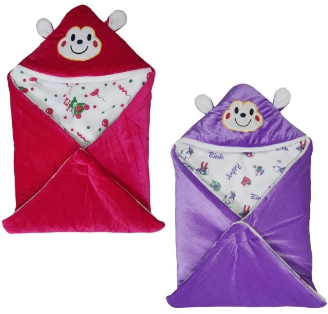 HOODED AND PRINTED FOAM FILLED , WELCROW STITCHED COMFORT AND SAFETY Sleeping Bag