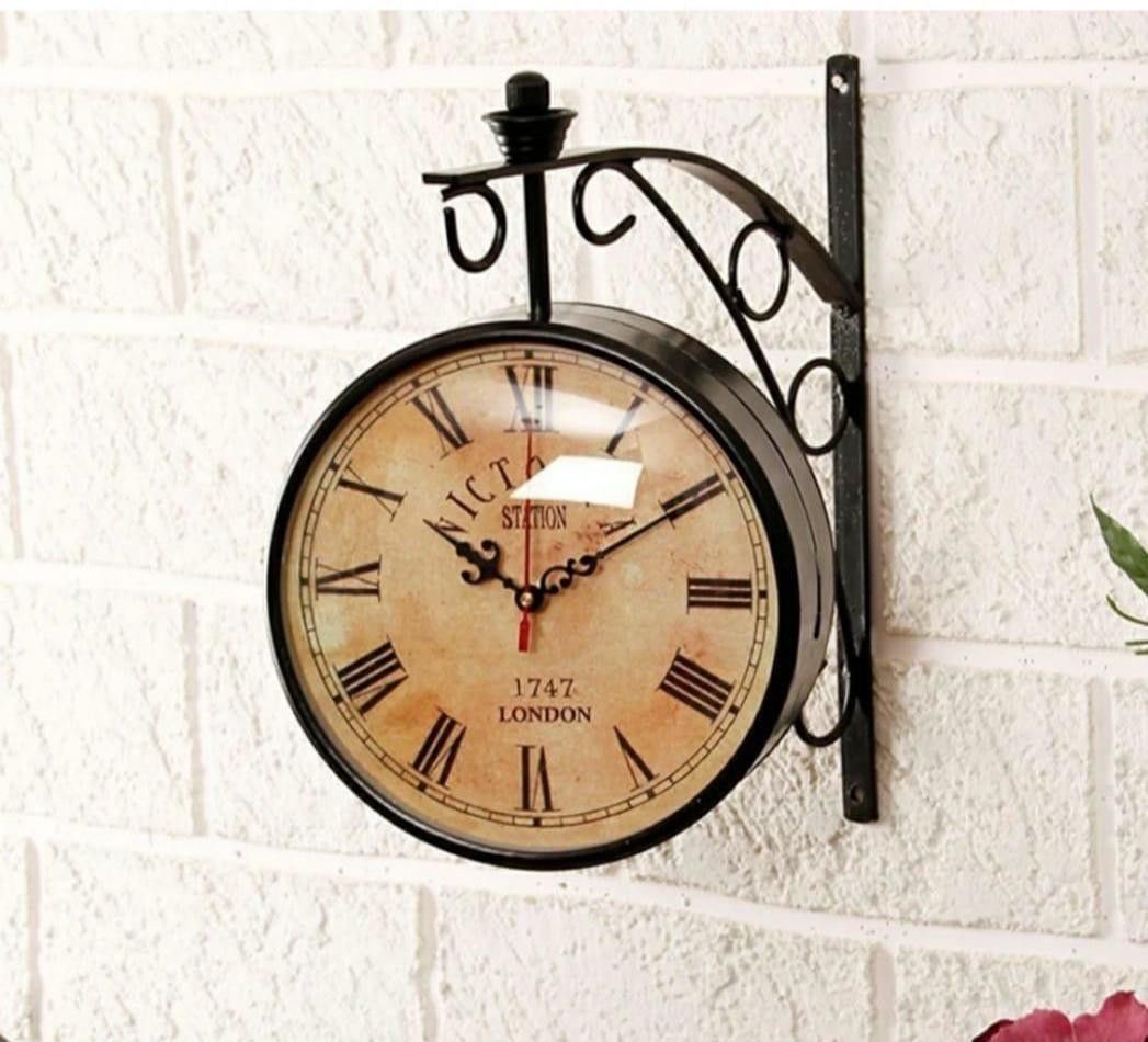 wadhwa times Analog 24 cm X 24 cm Wall Clock-picture-24