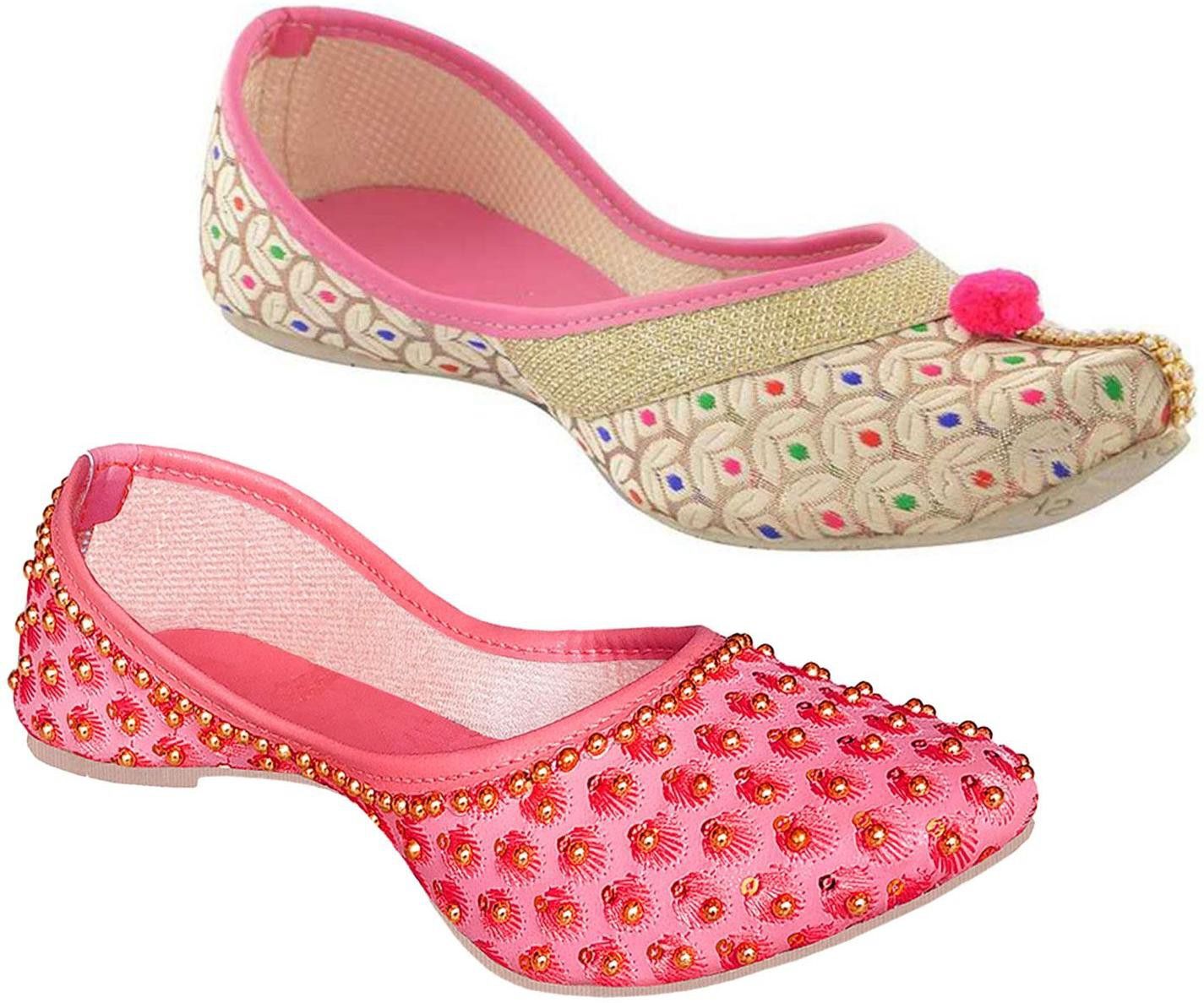 jutis Pack Of 2 Mojaris For Women-image-38