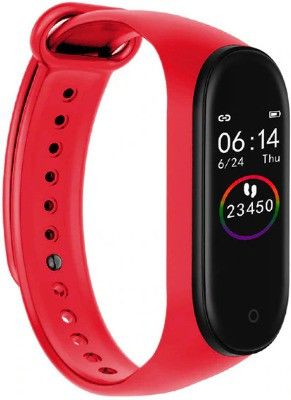 Body Safe M4 Smart Wristband (Red)-image-27
