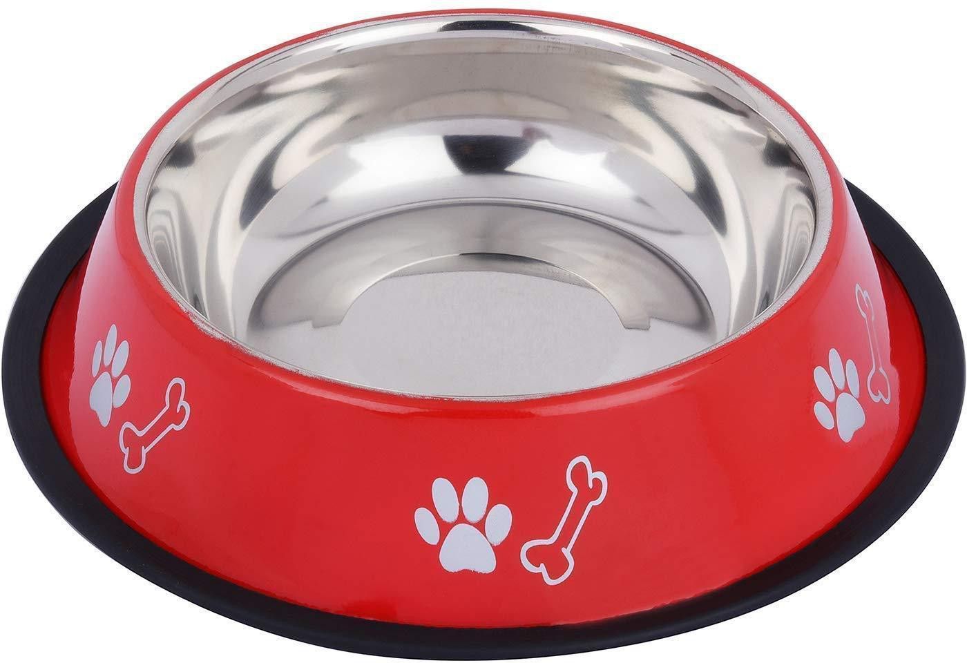 petceptual Roud Stainless Steel Pet Bowl-picture-11
