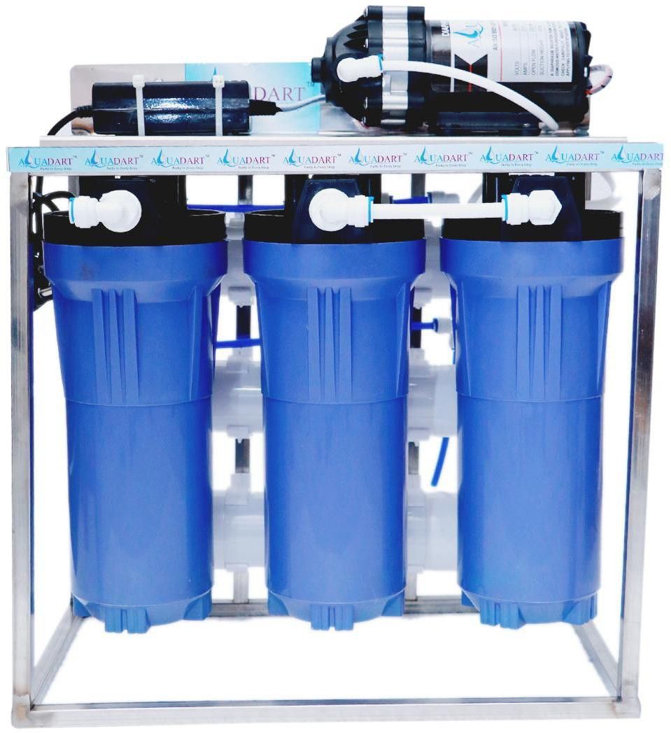 aquadart 25 LPH Commercial RO Water Purifier Plant Full Stainless Steel Body With Auto Shut Off + TDS Adjuster 25 Litre Tap Mount Water Filter-picture-8