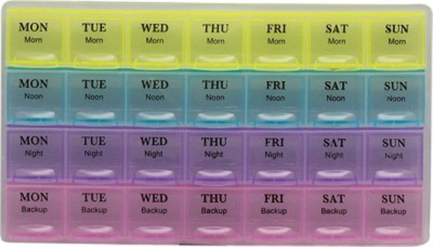 1 week Pill Medicine Tablet Case box Storage 28 Days Pill Box-image-48