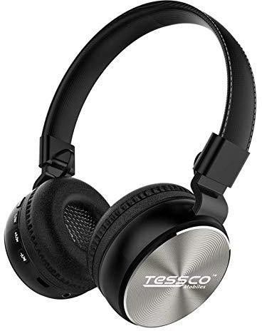 TronHoo BH-390 Stereo Wireless Bluetooth Headphones over The Ear, Lightweight Design, 360 Surround Hi-Fi Sound Hands-free Calling Compatible with all Samrtphones and Media Devices Bluetooth Headset with Mic Grey Smart Headphones-image-32