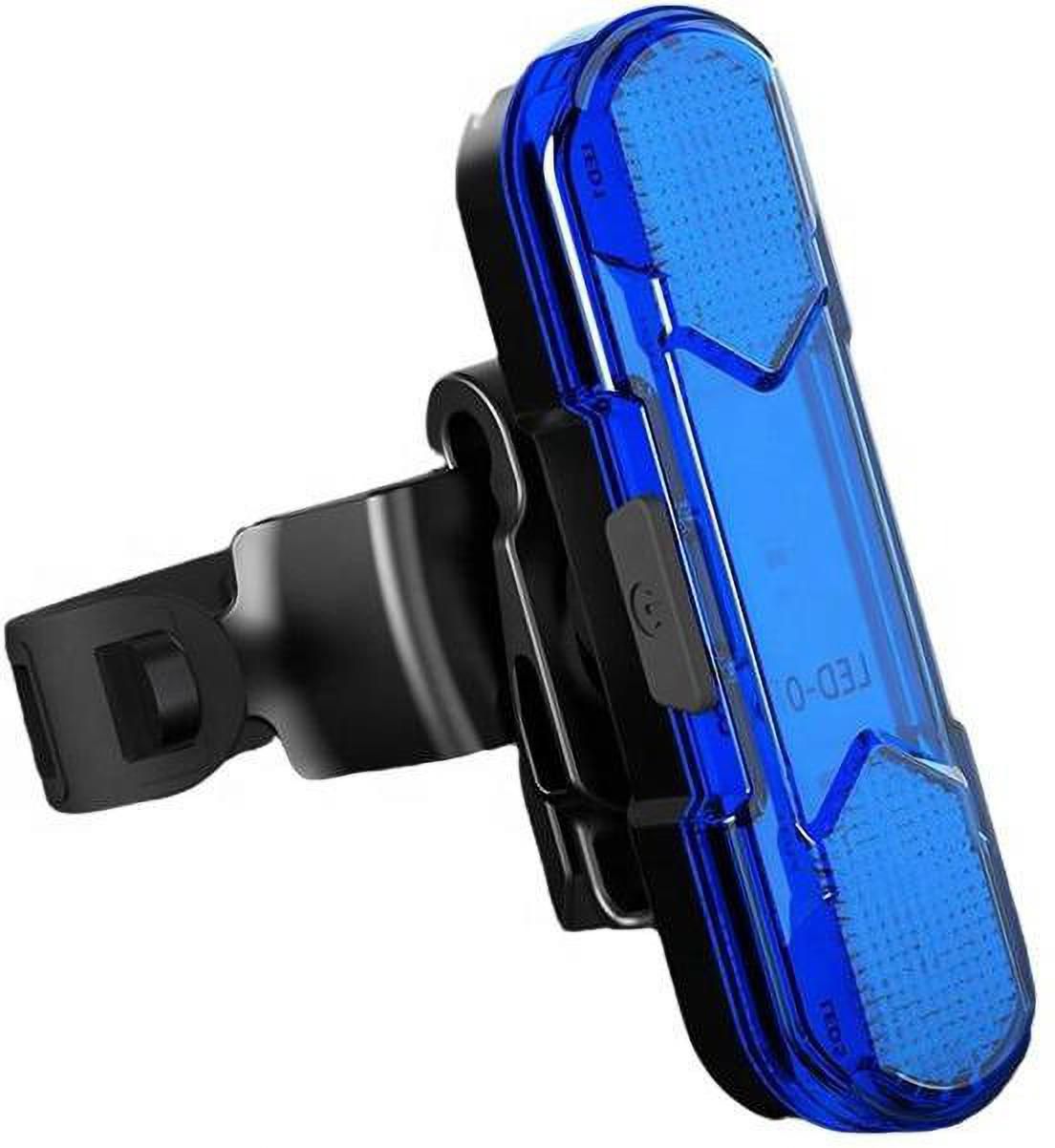 Bicycle Rechargeable 360 Rotatable 4 Mode 5 COB LED Waterproof Bright Tail Light LED Rear Break Light-image-45