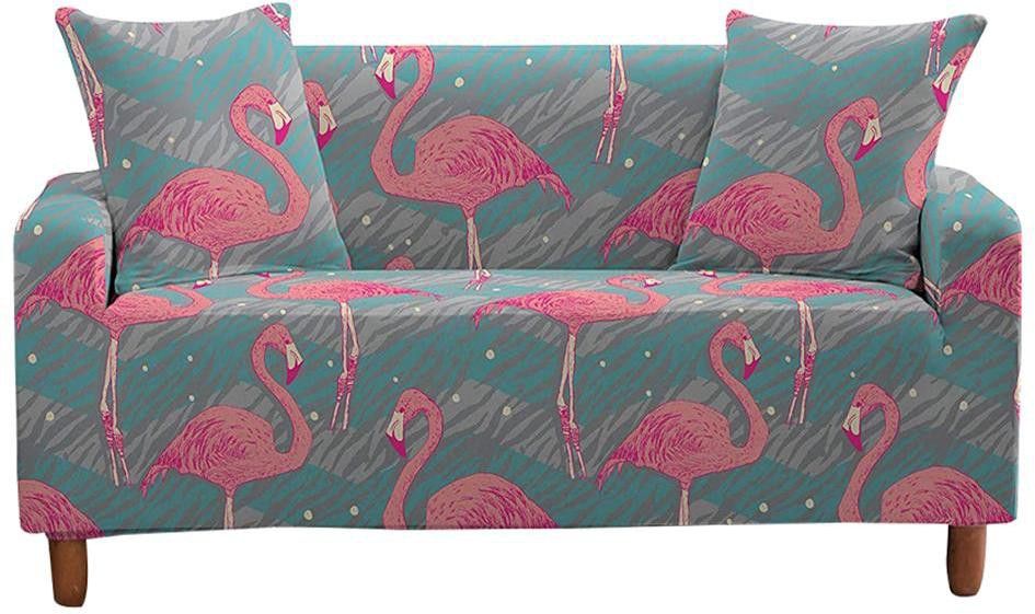 DOUBLESOFA_COVER_FLAMINGO_GREY Sofa Fabric-image-17