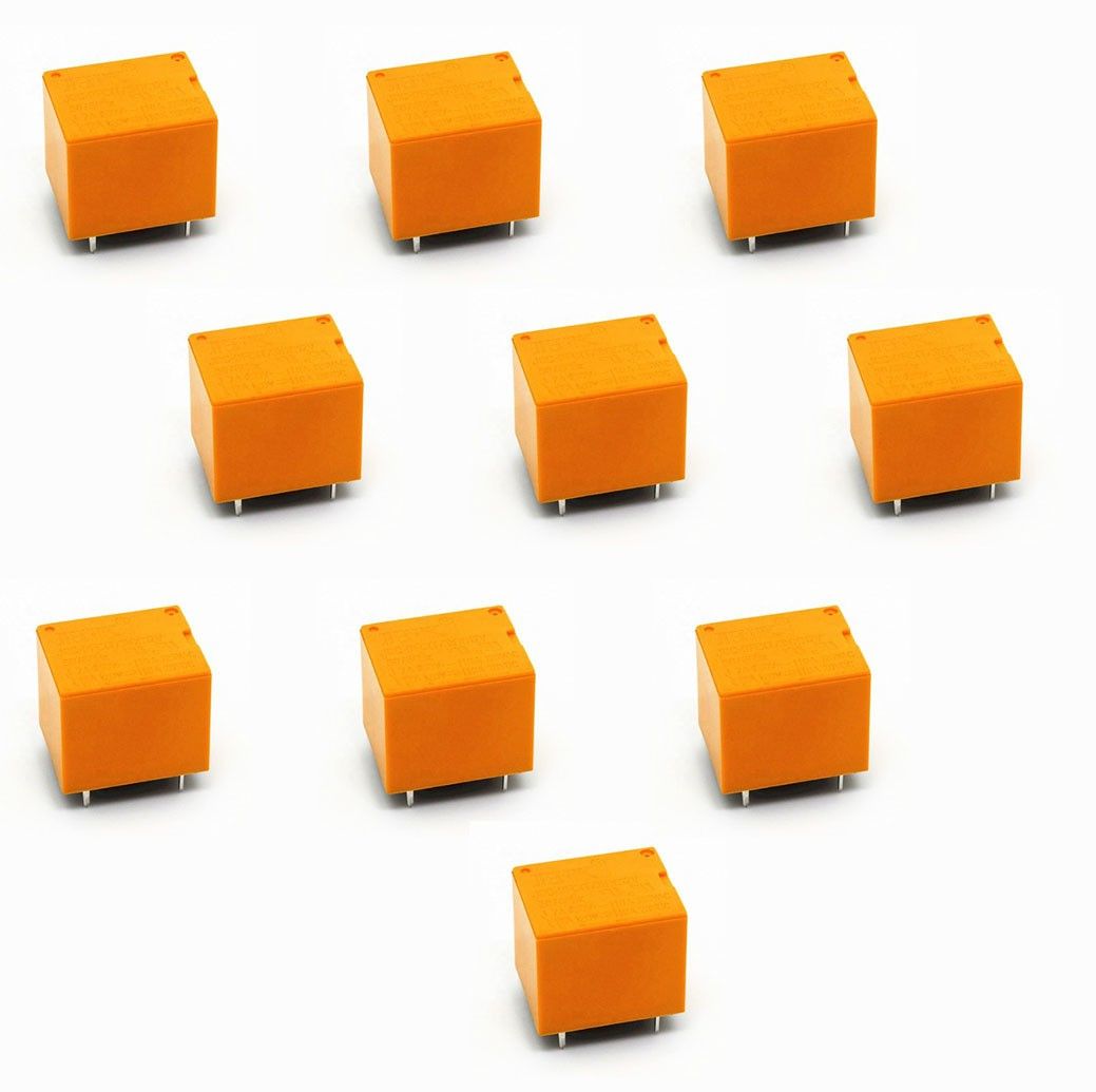 (Pack of 10) Mini 12V DC Power Relay SRD-12VDC-SL Electronic Components Electronic Hobby Kit-image-28