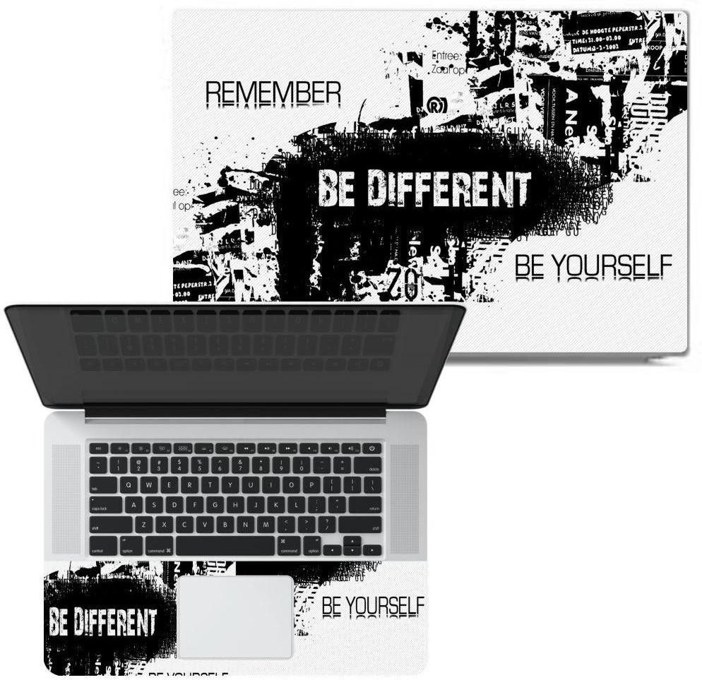 Finest Full Panel Laptop Skins Compatible with 14.1 inch - No Residue, Bubble Free - Removable HD Quality Printed Vinyl/Sticker/Cover for Dell-Lenovo-Acer-HP - Be Different 14.1 inches Vinyl Laptop Decal 14.1-image-46