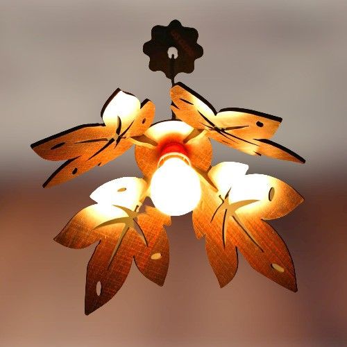 us dzire 162 PLV Decorative Wooden Hanging Light For Home Decor Pendants Ceiling Lamp-picture-20