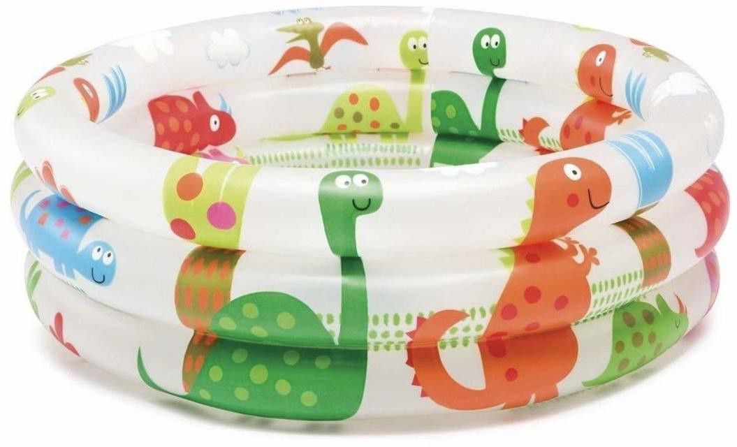 Inflatable 2 ft Round 33L Multicolour Kids Swimming Pool Inflatable Swimming Pool-image-19