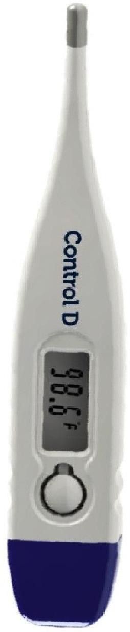 Control D Digital Thermometer with One Touch Operation for Child and Adult Oral or Underarm (Made in India) (White & Blue) CDT01 Thermometer-picture-27