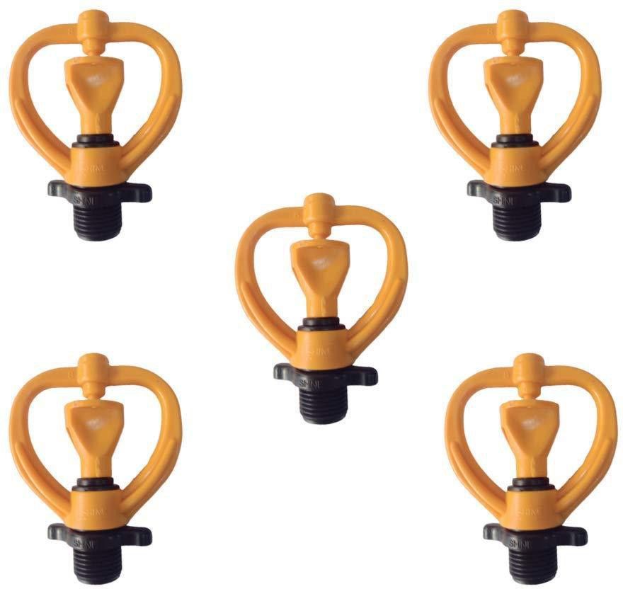 ½" Butterfly Water Sprinkler Head for Garden/Agriculture/Irrigation/Lawn/Pipes/Poultry Farm use/Male Thread ½" (5 Unit) 100 L Hose-end Sprayer (Pack of 5) 100 L Hose-end Sprayer-image-25