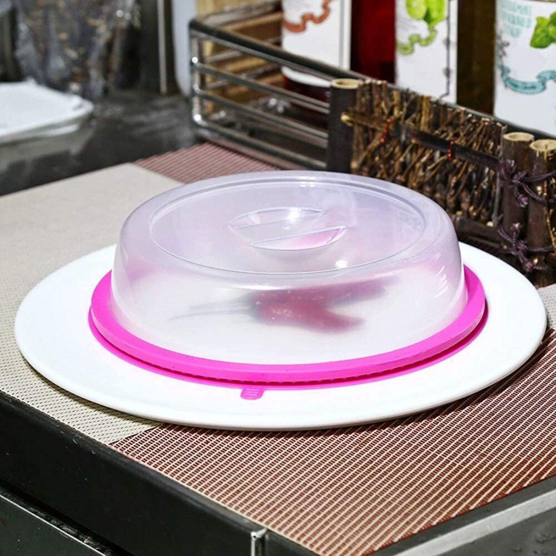 Microwave Oven Plate Cover Sealing Cap Food Plate Cover Lid PP Silicone Refrigerator, Diameter 20cm for Kitchen Accessories Vacuum Sealer 7.85 inch Lid-image-30