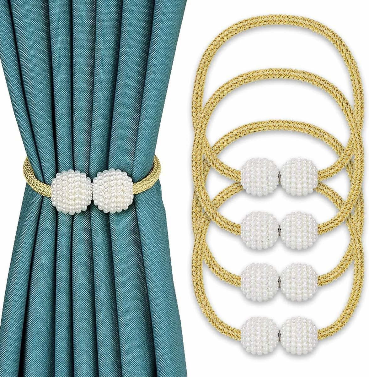 Gold Tieback Hook, Tassels, Curtain Knobs, Curtain Hooks, Curtain Rings Metal-image-29