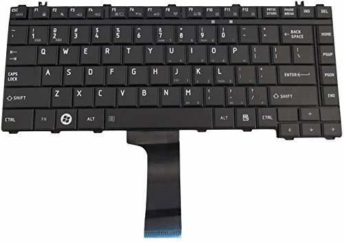 WISTAR LAPTOP KEYBOARD for Satellite A200 A210 A215 M200 A205 M205 L205 A300 A305 M300 L200 L300 Black Keyboard Laptop Keyboard Replacement Key image 1