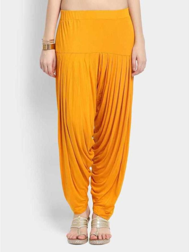 k m r garments Viscose Rayon Solid Patiala-picture-17