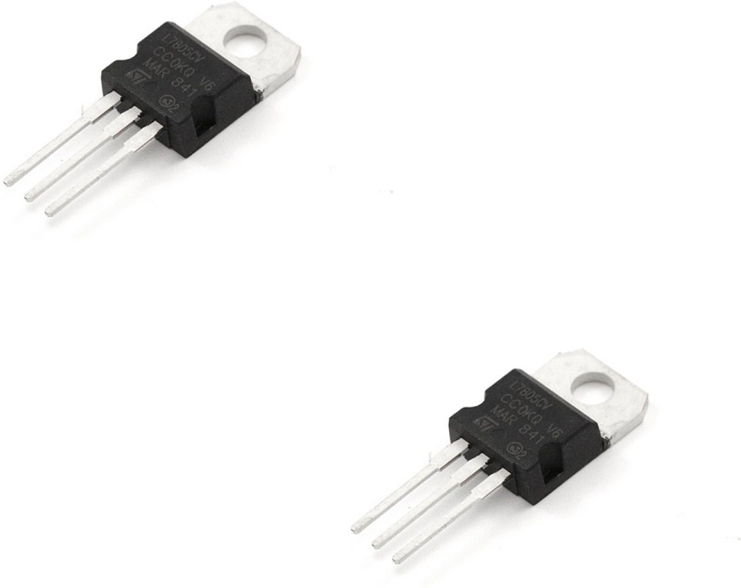 geeta enterprises 7805 Voltage Regulator IC (Pack of 2) Electronic Components Electronic Hobby Kit Electronic Components Electronic Hobby Kit-picture-18