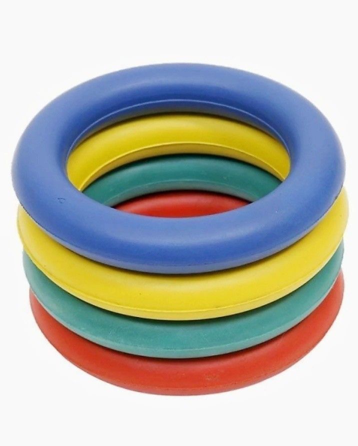 hackerx Rubber Tennikoit Ring (Pack of 4 ) Rubber Tennikoit Ring-picture-37