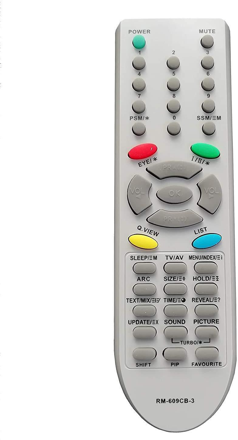 BhalTech RM-609CB-3 6710V00124D 6710V00109B /C/D/A TV Universal Compatible for H Series LG Remote Controller image 1