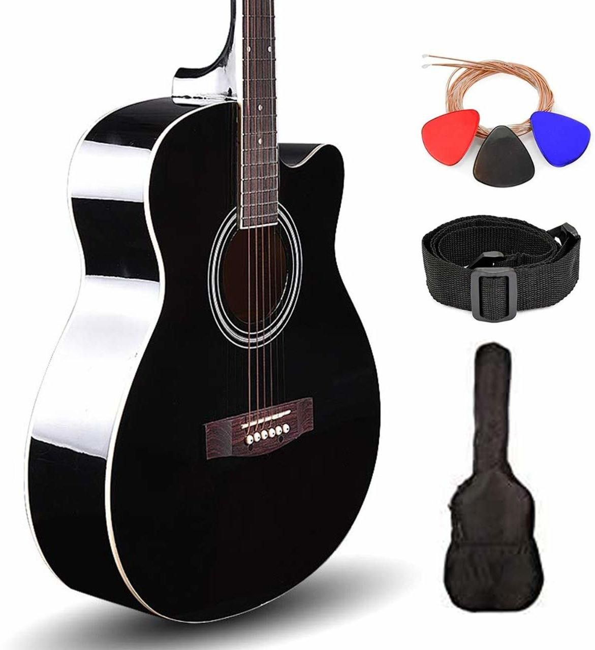 kadence KAD-BLK-C (with online Courses) Acoustic Guitar Spruce Rosewood Right Hand Orientation-picture-14