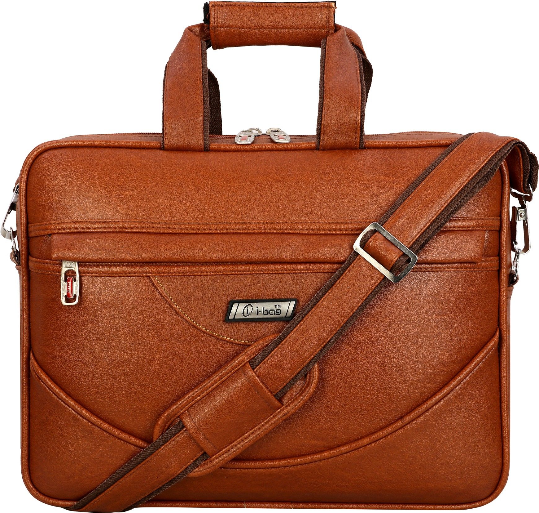 Men & Women Tan Messenger Bag - Extra Spacious-image-34