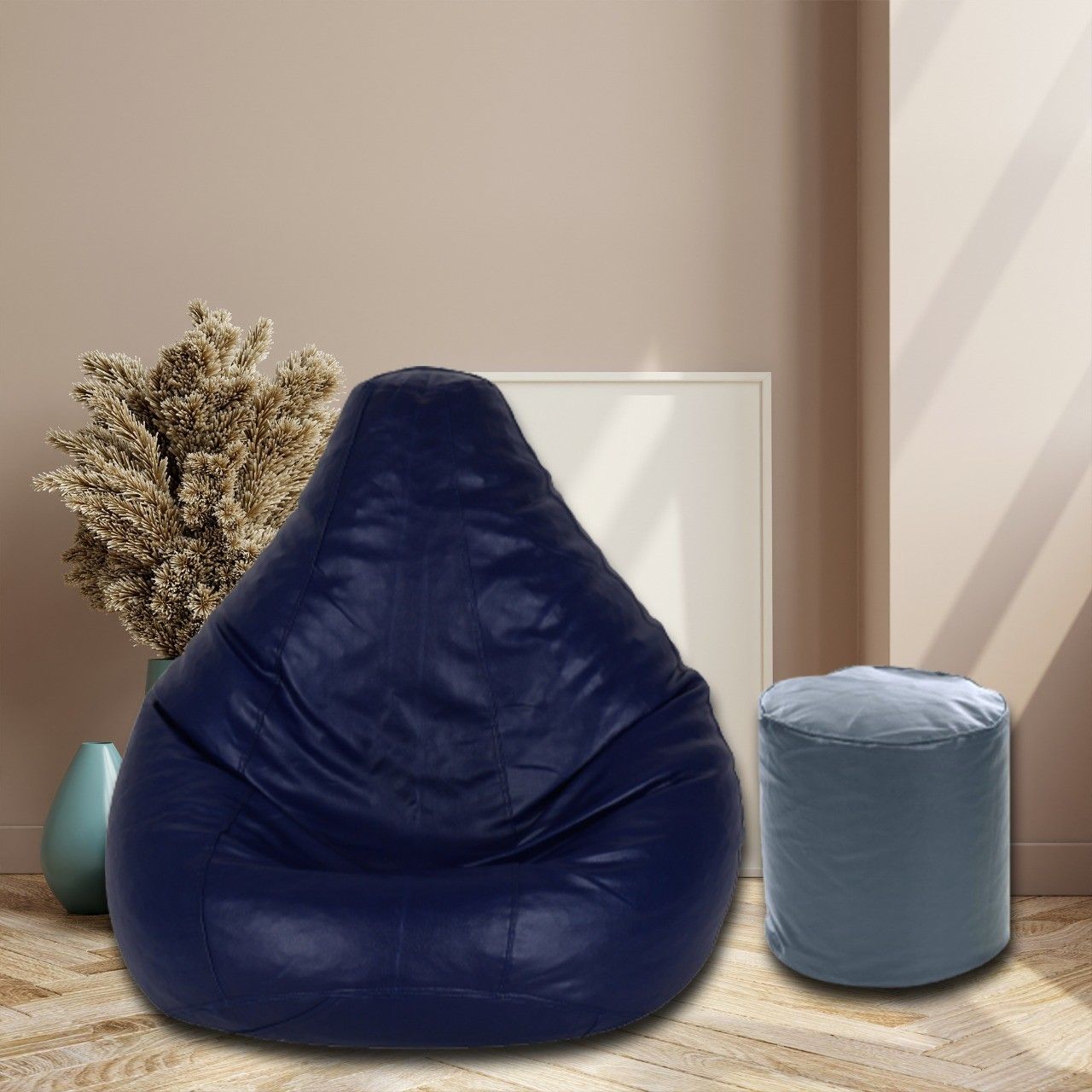 gunj XL Tear Drop Bean Bag Cover (Without Beans)-picture-32