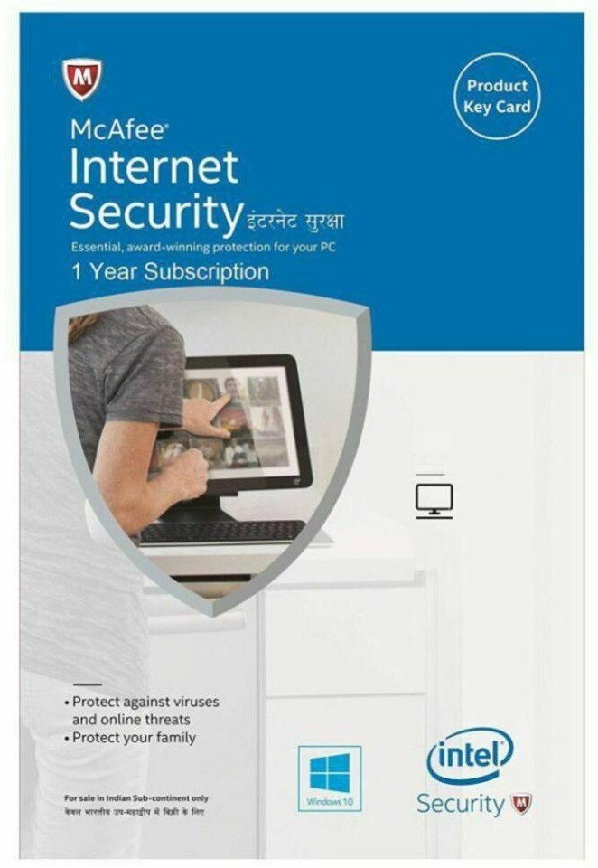 McAfee Internet Security 5 User 1 Year (Renewal) image 1