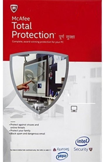 McAfee Total Security 5 User 1 Year (Renewal) image 1
