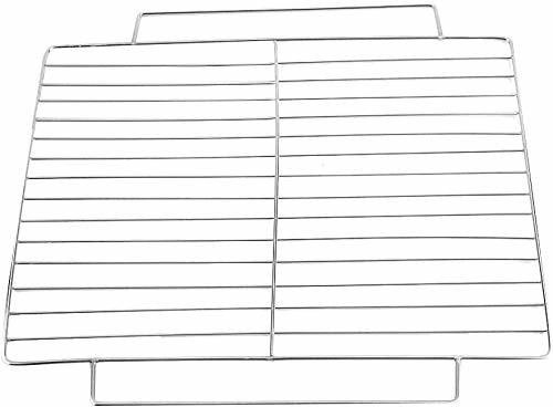 313499 Roasting and Cooling Rack, Stainless Steel Non-Stick Barbecue BBQ Rack Baking Wire Mesh Grill(SS) 9 Slice Toast Rack